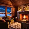 Download track Snowy Fireplace