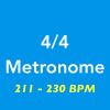 Download track 218 BPM Metronome | 4 / 4