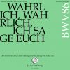 Download track Wahrlich, Wahrlich, Ich Sage Euch, BWV 86: II. Ich Will Doch Rosen Brechen