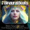 Download track Beta Binaural Beats With Rain Soundscape And Flute Background Meditation Music