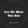 Download track Let Me Hear You Say