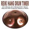 Download track Reiki Timer - 26 X 2 Minutes Hang Drum Solo For Maximum Relaxtaion In Silence