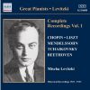 Download track 10. Levitzki - Valse De Concert, Op. 1 (23-05-1924)