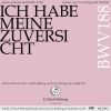 Download track Ich Habe Meine Zuversicht, BWV 188: VI. Choral - Auf Meinen Lieben Gott (Live)