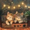 Download track Calming Melodies Soothe Cats