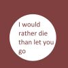 Download track I Would Rather Die Than Let You Go (Speed Up Remix)