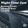 Download track Night Time Jazz Backing Track In D Major 110 BPM, Vol. 1