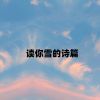 Download track 读你雪的诗篇 (伴奏)