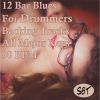 Download track 12 Bar Blues In Eb Major For Drums Backing Track 90 BPM, Vol. 3