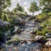 Download track Tranquil Stream For Nursery Peace