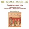 Download track 01. Chominciamento Di Gioia - Saltarello No. 4