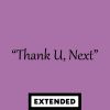 Download track Thank U, Next (Extended Workout Mix, Tribute To Ariana Grande)