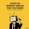 Download track Usted No Debería Hablar Por Televisión