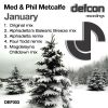 Download track Med And Phil Metcalfe-January Magdelayna Chilldown Mix