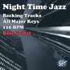 Download track Night Time Jazz Bass Guitar Backing Track In A Major 110 BPM, Vol. 1