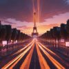 Download track The Pulse Of Parisian Twilight