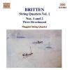 Download track 01. String Quartet No. 1 In D Major, Op. 25-Andante Sostenuto-Allegro Vivo