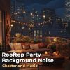 Download track Rooftop Party Background Noise - Chatter And Music, Pt. 11