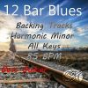 Download track 12 Bar Blues Bass Guitar Backing Track In C Harmonic Minor 85 BPM, Vol. 1