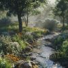 Download track Tranquil Stream For Thoughtful Pause