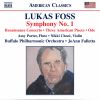 Download track Foss 3 American Pieces (Version For Violin & Orchestra) No. 1, Early Song