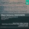 Download track Ingegneri Missa Voce Mea A 5 IV. Sanctus - V. Benedictus