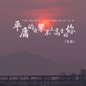 Download track 平庸的我攀不上高贵的你 (伴奏) 苍狼