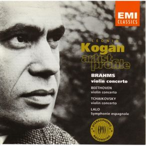 Download track 02. Brahms: Violin Concerto In D Op. 77 - II. Adagio Leonid Kogan, The Royal Philormonic Orchestra