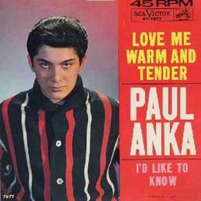 Download track B. I'd Like To Know Paul Anka