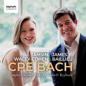 Download track Violin Sonata In C Minor, Wq. 78 I. Allegro Moderato James Baillieu, Tamsin Waley-Cohen