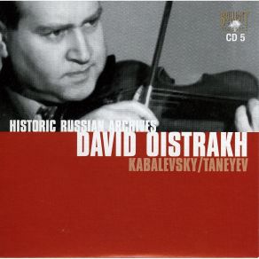 Download track 02. David Oistrakh - 02 - Kabalevsky - Violin Concerto In C Major, Op. 48 - II - Andantino Cantabile David Oistrakh, Russian State Symphony Orchestra