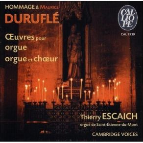 Download track 9. Maurice Durufle Tota Pulchra Es 1960 Maurice Duruflé