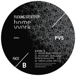 Download track Fuckin' Society (Original) PVS