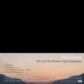 Download track The Obstinate Momentum Of Time (Remixed By Jason Sloan) Hakobune