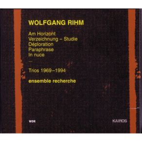 Download track 1. Chiffre IV Fur Basklarinette Violoncello Und Klavier 199596 Wofgang Rihm