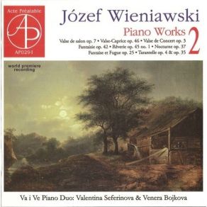 Download track 9. Valse De Concert No. 1 In D Flat Major Op. 3 Pour Piano À 4 Mains Józef Wieniawski