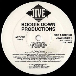 Download track 13 And Good (LP Version) Boogie Down Productions