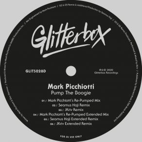 Download track Pump The Boogie (Mark Picchiotti's Re-Pumped Extended Mix) Mark Picchiotti