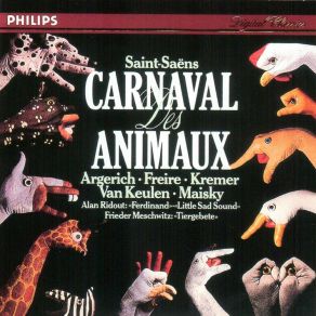 Download track Carnival Of The Animals, Zoological Fantasy For 2 Pianos & Ensemble: 5. The Elephant Gidon Kremer, Martha Argerich