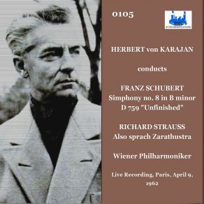 Download track Symphony No 8 In B Minor D 759 Unfinished Andante Con Moto Herbert Von Karajan, Wiener Phiharmoniker