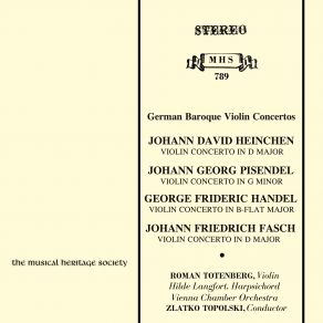 Download track Violin Concerto In G Minor, JunP I. 1: I. Largo E Staccato - Allegro Roman Totenberg