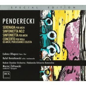 Download track 4. Sinfonietta No. 2 For Flute And String Orchestra - II. Scherzo. Vivacisimo Krzysztof Penderecki