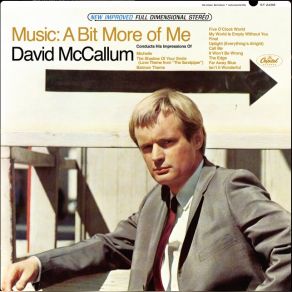 Download track It Wont Be Wrong David Mccallum