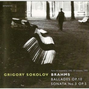Download track Sonata No. 3 In F Minor P. 5: I. Allegro Maestoso Johannes Brahms