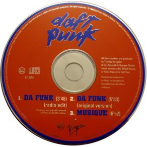 Download track Da Funk (Radio Edit)  Daft Punk