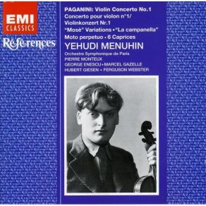 Download track 04. Y. Menuhin - Paganini, Introduction And Variations On ''Dal Tuo Stellato Soglio'' Paganini, Niccolo