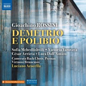 Download track Demetrio E Polibio, Act I Sinfonia (Live) Virtuosi Brunensis, Luca Dall'Amico, Sofia Mchedlishvili, Luciano Acocella, César Arrieta, Victoria Yarovaya