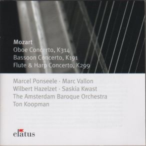 Download track Oboe Concerto In C Major, K314 (285d) - I Allegro Aperto Wolfgang Amadeus Mozart, Amsterdam Baroque Orchestra Ton Koopman