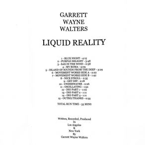 Download track Sax In The Wind Garrett Wayne Walters