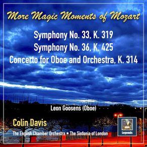 Download track II. Adagio Non Troppo English Chamber Orchestra, Sinfonia Of London, Colin Davis, Léon Goosens